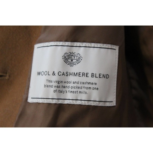 *Flawed Aritzia Wilfred The Cocoon Long Coat Wool Cashmere Camel Size XXS H14288 - Picture 7 of 15